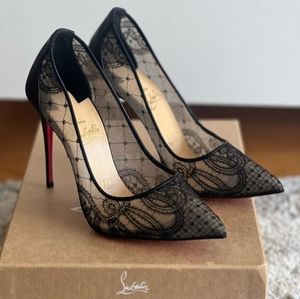 Christian Louboutin Follies Lace Tivoli 100